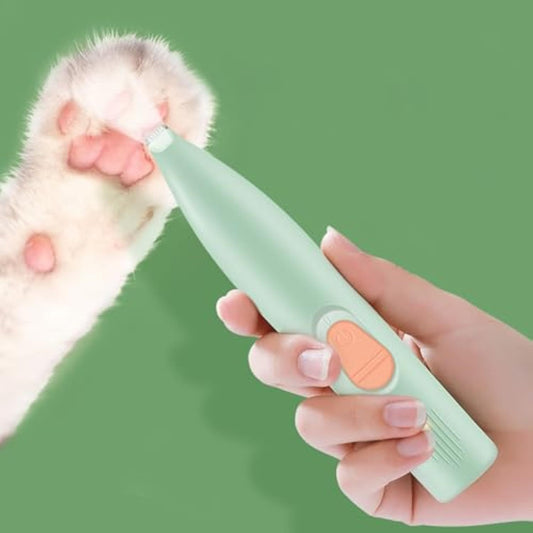 Dog Paw Trimmer Cat Paw Trimmer Suitable For Pet Grooming At Home Rechargeable Paw Trimmer For Dogs Ergonomic Grip Paw Trimmer For Excessively Long Hair On Pet's Paws Butt, Ears And Face