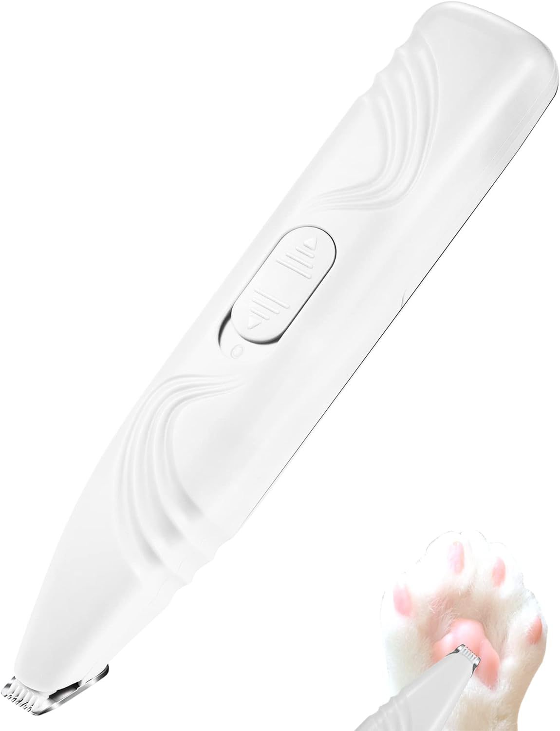 Dog Paw Trimmer For Grooming Cordless Electric Small Pet Grooming Clippers Hair Trimmer For Dogs Cats Low Noise For Trimming Pet's Hair Around Paws, Eyes Ears Face Rump