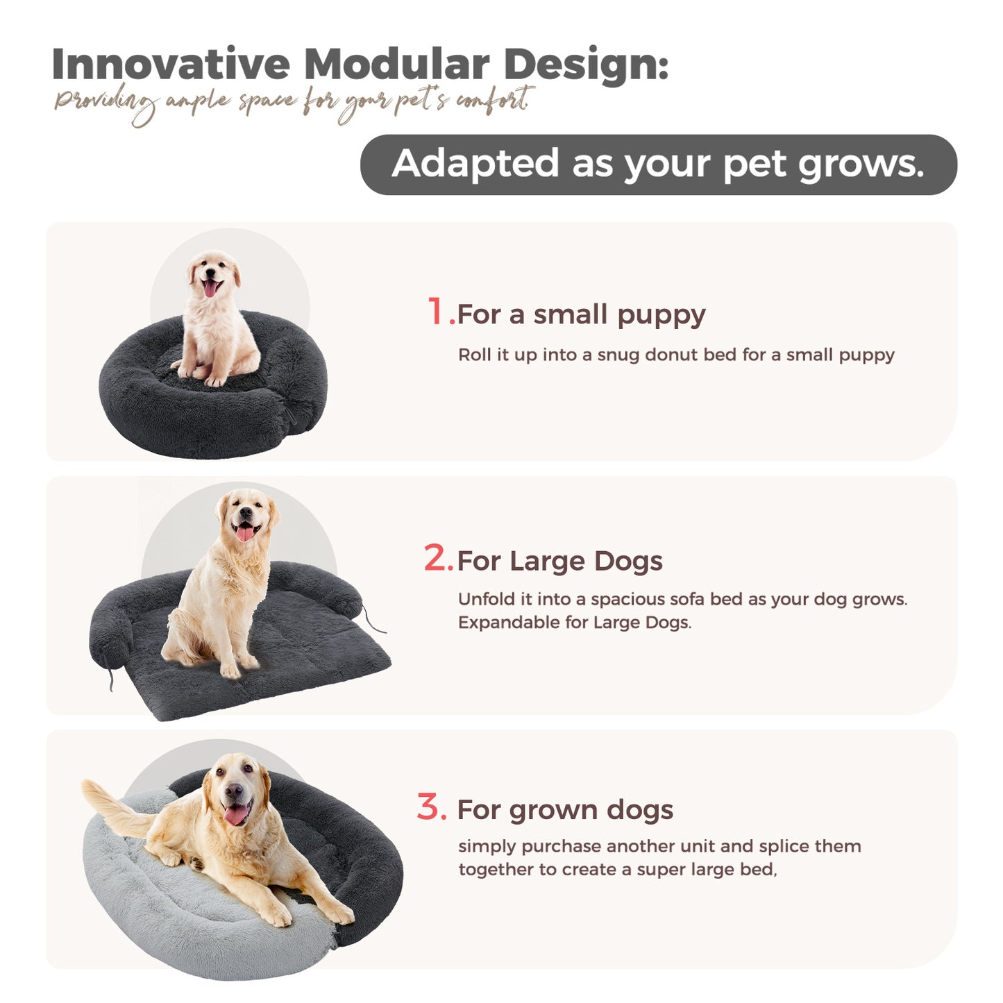 Fluffy Dog Bed, , Forbidden Sales Platform - Shein, Can Not Be Shipped On Weekends