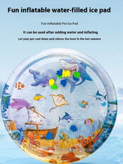 Summer Cooling Pet Water Bed Cushion Ice Pad Dog
